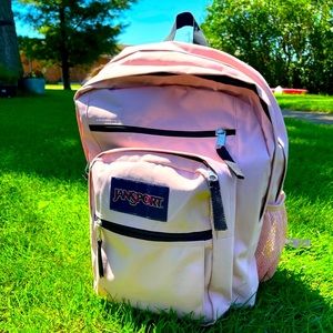 Jansport pink backpack
